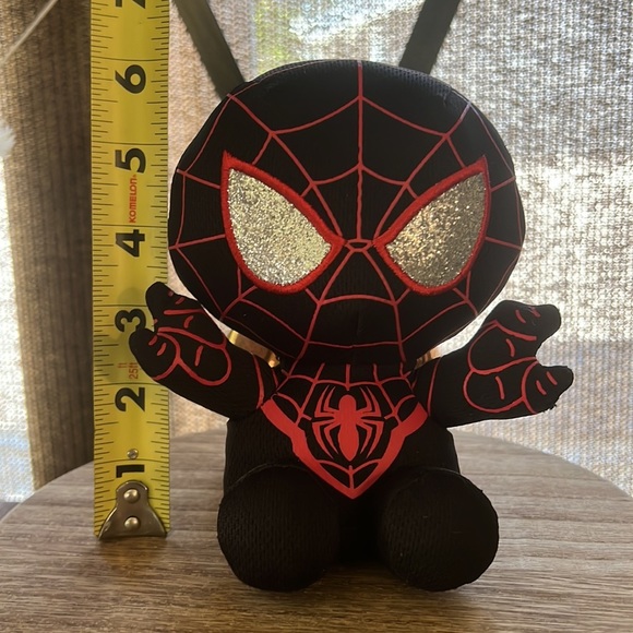 TY Beanie Babies Spider Man - Miles Morales 6" Plush - Picture 7 of 8